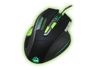 Keep Out X9PRO Ratón Gaming 8200 DPI Negro/Verde