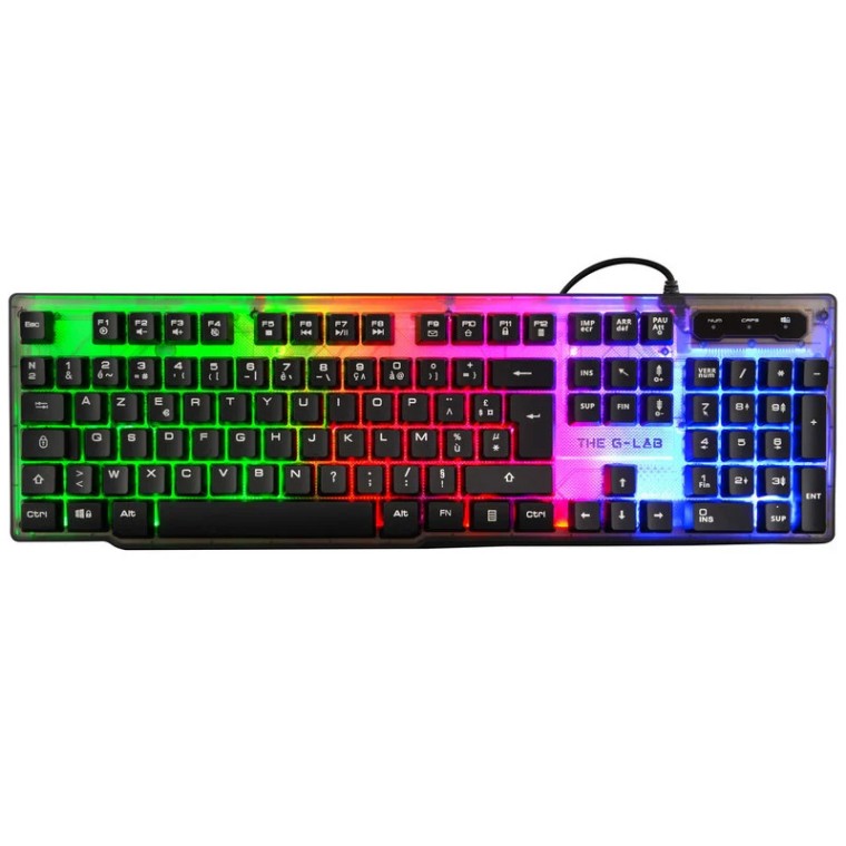 The G-Lab Keyz Neon Teclado Gaming RGB