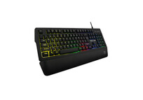 The G-Lab Keyz Palladium teclado USB AZERTY Francés Negro