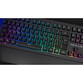 The G-Lab Keyz Palladium teclado USB AZERTY Francés Negro