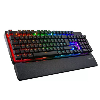The G-Lab Keyz Rubidium Evolution teclado USB AZERTY Francés Negro The G-Lab Keyz Rubidium Evolution teclado USB AZERTY Francés Negro
