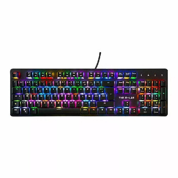 The G-Lab Keyz Rubidium Evolution teclado USB AZERTY Francés Negro The G-Lab Keyz Rubidium Evolution teclado USB AZERTY Francés Negro