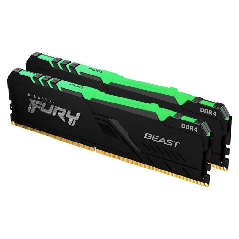 Kingston FURY Beast RGB DDR4 2666 MHz 32 GB 2x16GB CL16