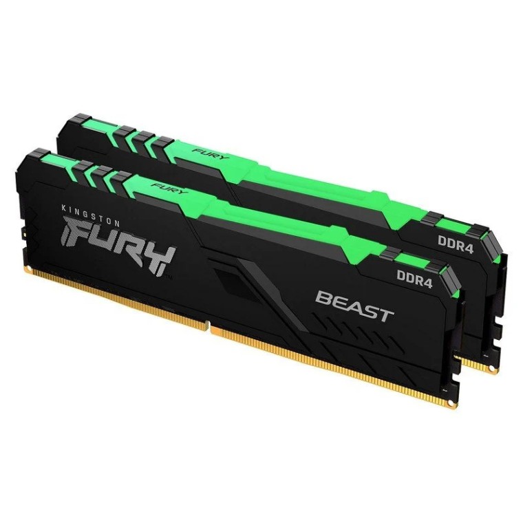 Kingston FURY Beast RGB DDR4 2666 MHz 32GB 2x16GB CL16