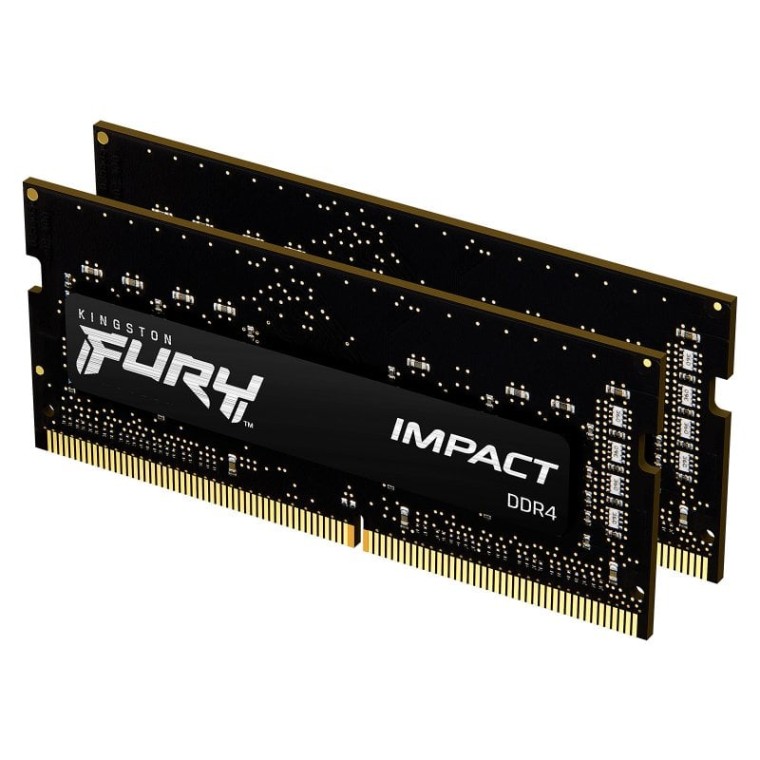 Kingston Fury Impact SO-DIMM DDR4 2666 Mhz 16GB 2x8GB CL15