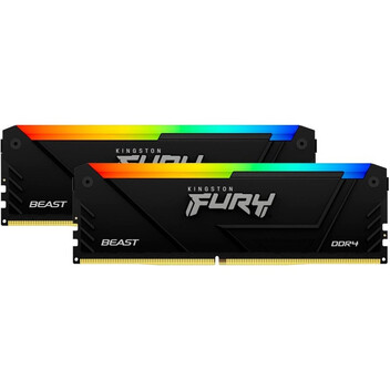 Kingston FURY Beast RGB DDR4 3200MHz 16GB 2x8GB CL16 Kingston FURY Beast RGB DDR4 3200MHz 16GB 2x8GB CL16