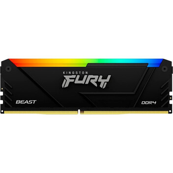 Kingston FURY Beast RGB DDR4 3200MHz 16GB 2x8GB CL16 Kingston FURY Beast RGB DDR4 3200MHz 16GB 2x8GB CL16