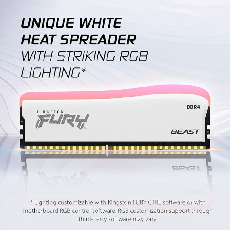 Kingston FURY Beast Blanco Special Edition DDR4 3200 MHz 8GB CL16