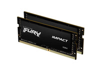 Kingston Fury Impact SO-DIMM DDR4 3200MHz 64GB 2x32GB CL20 Negro Kingston Fury Impact SO-DIMM DDR4 3200MHz 64GB 2x32GB CL20 Negro