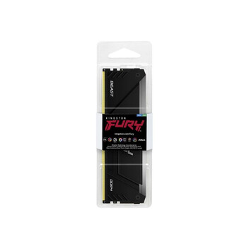 Memoria RAM Kingston 8GB DDR4 3600MHz FURY Beast RGB