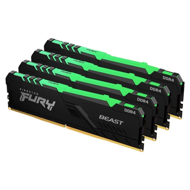 Kingston FURY Beast RGB DDR4 3600 MHz 32GB 4x8GB CL17