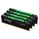 Kingston FURY Beast RGB DDR4 3600 MHz 32GB 4x8GB CL17