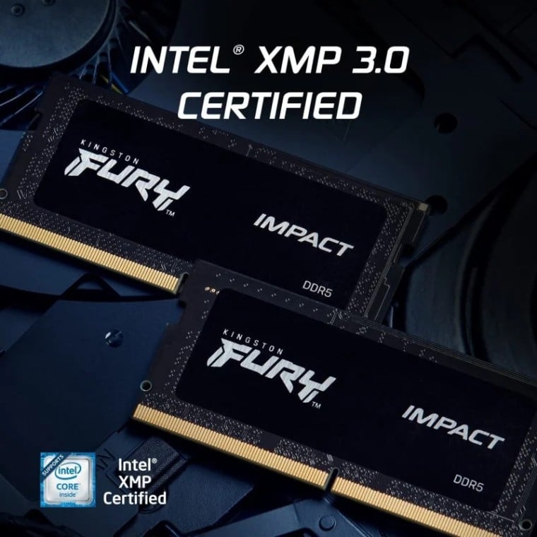 Kingston FURY Impact SO-DIMM DDR5 4800MHz 32GB 2x16GB CL38