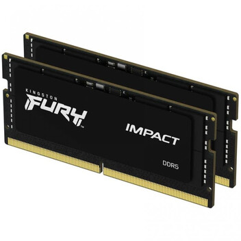 Kingston FURY Impact SO-DIMM DDR5 4800MHz 64GB 2x32GB CL38 Kingston FURY Impact SO-DIMM DDR5 4800MHz 64GB 2x32GB CL38