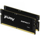Kingston FURY Impact SO-DIMM DDR5 4800MHz 64GB 2x32GB CL38 Kingston FURY Impact SO-DIMM DDR5 4800MHz 64GB 2x32GB CL38