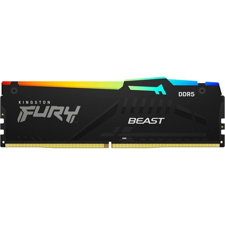 Kingston FURY Beast RGB DDR5 5200MHz 16GB 2x8GB CL36