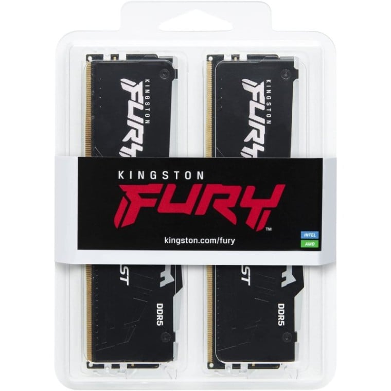 Kingston FURY Beast RGB DDR5 5200MHz 16GB 2x8GB CL36