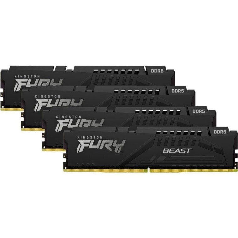 Kingston FURY Beast DDR5 5200MHz 128GB 4x32GB CL40