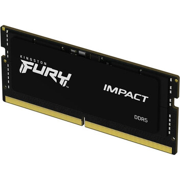 Kingston FURY Impact SO-DIMM DDR5 5600MHz 32GB CL40 Kingston FURY Impact SO-DIMM DDR5 5600MHz 32GB CL40