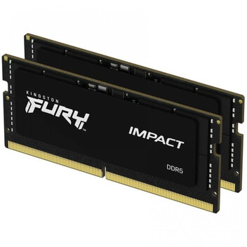 Kingston FURY Impact SO-DIMM DDR5 5600MHz 64GB 2x32GB CL40 Kingston FURY Impact SO-DIMM DDR5 5600MHz 64GB 2x32GB CL40
