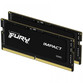 Kingston FURY Impact SO-DIMM DDR5 5600MHz 64GB 2x32GB CL40 Kingston FURY Impact SO-DIMM DDR5 5600MHz 64GB 2x32GB CL40