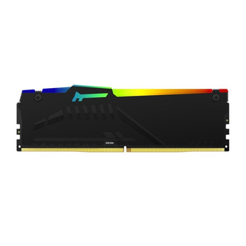 Memoria RAM Kingston 32GB DDR5 6000MHz FURY Beast RGB CL30 (2x16GB) Negro