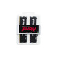 Memoria RAM Kingston 32GB DDR5 6000MHz FURY Beast RGB CL30 (2x16GB) Negro
