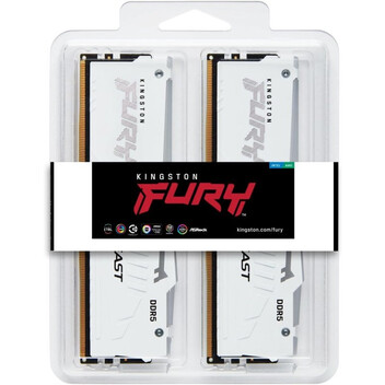 Memoria RAM Kingston FURY Beast RGB DDR5 6000MHz 32GB 2x16GB CL30 Dual Intel XMP 3.0 y AMD EXPO Memoria RAM Kingston FURY Beast RGB DDR5 6000MHz 32GB 2x16GB CL30 Dual Intel XMP 3.0 y AMD EXPO