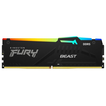Memoria RAM Kingston FURY Beast DDR5 RGB 6000MHz 32GB 2x16GB CL36 AMD EXPO