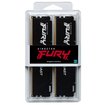 Memoria RAM Kingston FURY Beast DDR5 6000MHz 32GB 2x16GB CL36 AMD EXPO Memoria RAM Kingston FURY Beast DDR5 6000MHz 32GB 2x16GB CL36 AMD EXPO