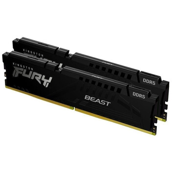 Memoria RAM Kingston 64GB DDR5 6000MT/s Kit 2x32GB FURY Beast Memoria RAM Kingston 64GB DDR5 6000MT/s Kit 2x32GB FURY Beast