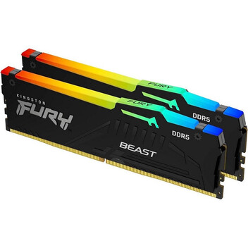 Memoria RAM Kingston FURY Beast RGB DDR5 6000MHz 64GB 2x32GB CL36