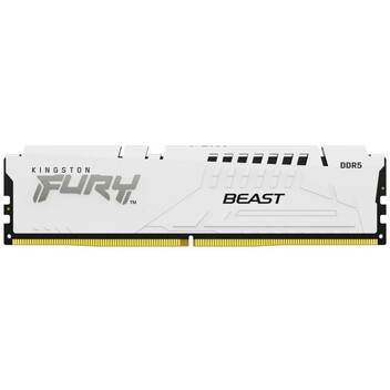Memoria RAM Kingston FURY Beast DDR5 6000MHz 16GB CL36 AMD EXPO Blanca Memoria RAM Kingston FURY Beast DDR5 6000MHz 16GB CL36 AMD EXPO Blanca