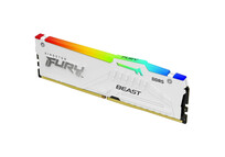 Memoria RAM Kingston FURY Beast DDR5 RGB 6000MHz 16GB CL36 AMD EXPO Blanca