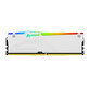 Memoria RAM Kingston FURY Beast DDR5 RGB 6000MHz 32GB 2x16GB CL36 AMD EXPO Blanca Memoria RAM Kingston FURY Beast DDR5 RGB 6000MHz 32GB 2x16GB CL36 AMD EXPO Blanca