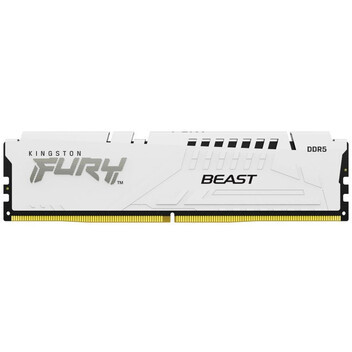 Memoria RAM Kingston FURY Beast DDR5 6000MHz 32GB 2x16GB CL36 AMD EXPO Blanca
