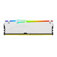 Memoria RAM Kingston 64GB DDR5 6400MT/s FURY Beast White RGB EXPO (Kit 2x32GB)