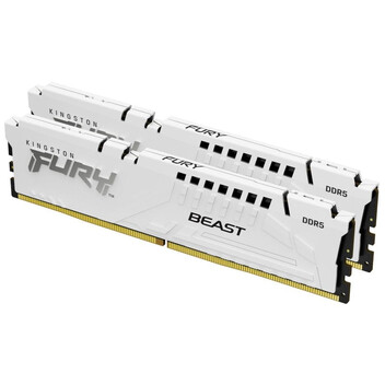 Memoria RAM Kingston 32GB DDR5 6400MT/s FURY Beast White EXPO (2x16GB) Memoria RAM Kingston 32GB DDR5 6400MT/s FURY Beast White EXPO (2x16GB)