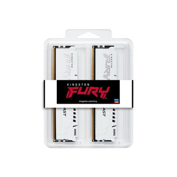 Memoria RAM Kingston 64GB DDR5 6400MT/s FURY Beast White EXPO (Kit 2x32GB) Memoria RAM Kingston 64GB DDR5 6400MT/s FURY Beast White EXPO (Kit 2x32GB)