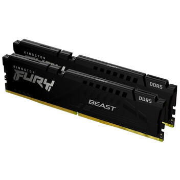 Memoria RAM Kingston FURY Beast 32GB 2x16GB DDR5 6800MT/s CL34 AMD EXPO Negro Memoria RAM Kingston FURY Beast 32GB 2x16GB DDR5 6800MT/s CL34 AMD EXPO Negro