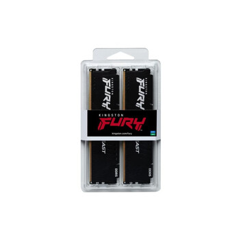 Memoria RAM Kingston FURY Beast 32GB 2x16GB DDR5 6800MT/s CL34 AMD EXPO Negro Memoria RAM Kingston FURY Beast 32GB 2x16GB DDR5 6800MT/s CL34 AMD EXPO Negro