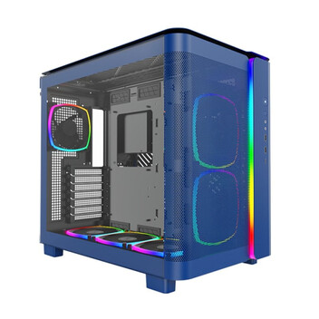 Torre PC Montech KING 95 PRO Cristal Templado USB 3.2 Azul