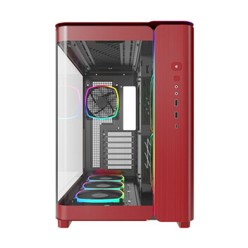 Torre PC Montech KING 95 PRO Cristal Templado USB 3.2 Rojo