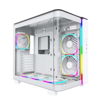 Torre PC Montech KING 95 PRO Cristal Templado USB 3.2 Blanco Torre PC Montech KING 95 PRO Cristal Templado USB 3.2 Blanco