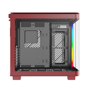 Torre PC Montech KING 95 Cristal Templado USB 3.2 Rojo Torre PC Montech KING 95 Cristal Templado USB 3.2 Rojo