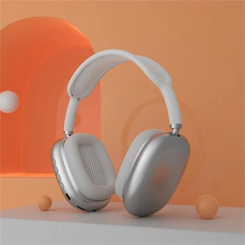 Klack KP9 Auriculares Inalámbricos Bluetooth Sonido Alta Calidad HiFi Blanco