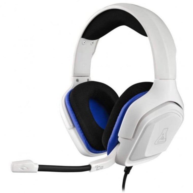 The G-Lab Korp Cobalt Auriculares Gaming Multiplataforma Blanco