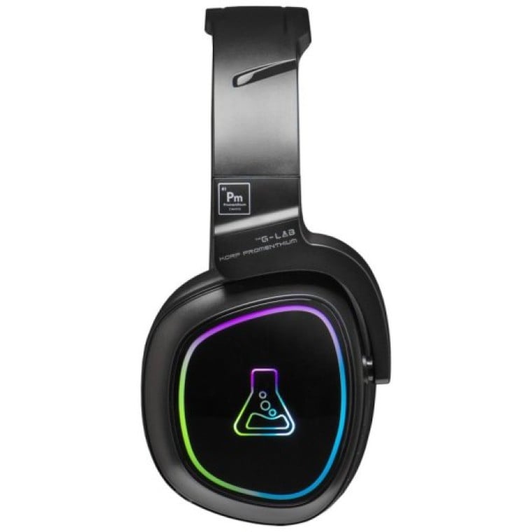 The G-Lab Korp Promenthium Auriculares Gaming Inalámbricos RGB para PS5/PC