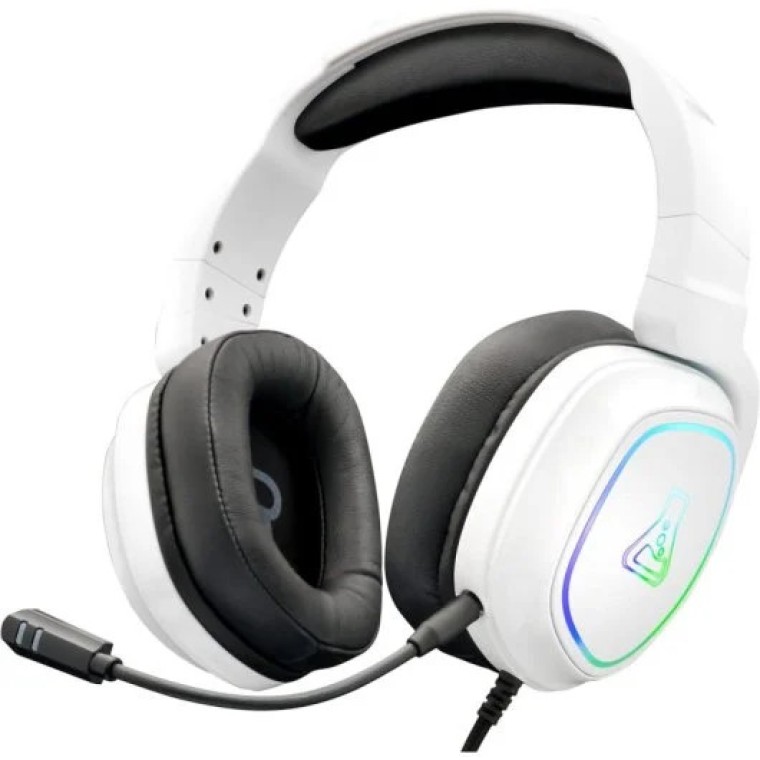 G-Lab Korp Radium Auriculares Gaming RGB Multiplataforma Blancos