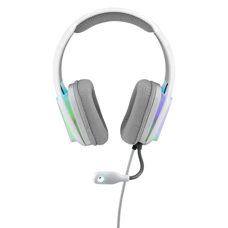 The G-Lab Korp Vanadium Auriculares Gaming RGB Blancos